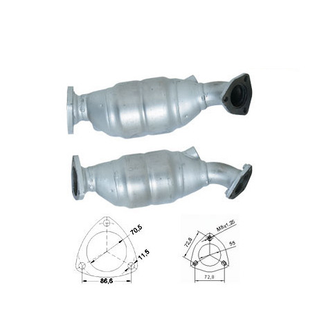 Direc fit CAT and DPF Magnaflow Magnaflow Catalytic Converter for AUDI SKODA VOLKSWAGEN | races-shop.com