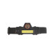 Lamps LED Headlamp with a rotatable head COB 3W + XPE 800mAh IP20 | races-shop.com