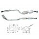 Direc fit CAT and DPF Magnaflow Magnaflow Catalytic Converter for BMW | races-shop.com