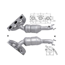 Magnaflow Catalytic Converter for BMW
