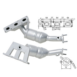 Magnaflow Catalytic Converter for BMW