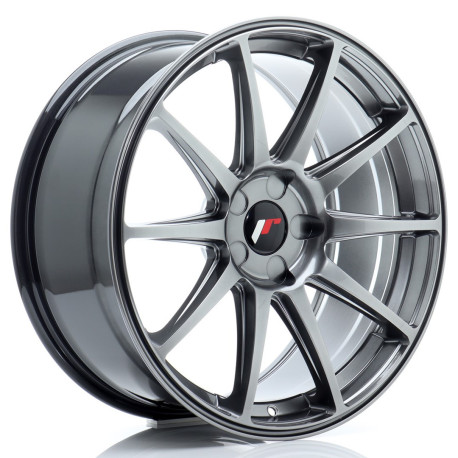 Aluminium wheels Japan Racing JR11 19x8,5 ET42 5x108 Hyper Black | races-shop.com