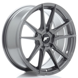 Japan Racing JR21 18x8 ET36 5x112 Hyper Gray