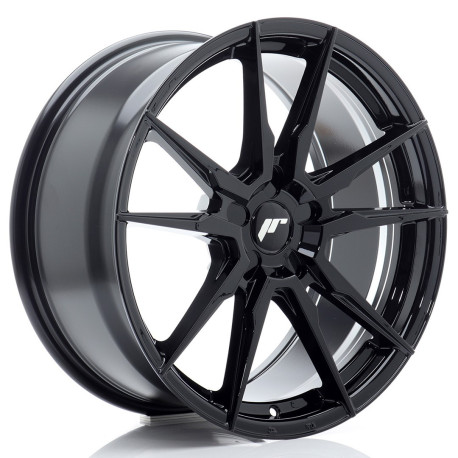 Aluminium wheels Japan Racing JR21 19x8,5 ET43 5x108 Gloss Black | races-shop.com
