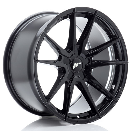 Aluminium wheels Japan Racing JR21 19x9,5 ET45 5x120 Gloss Black | races-shop.com