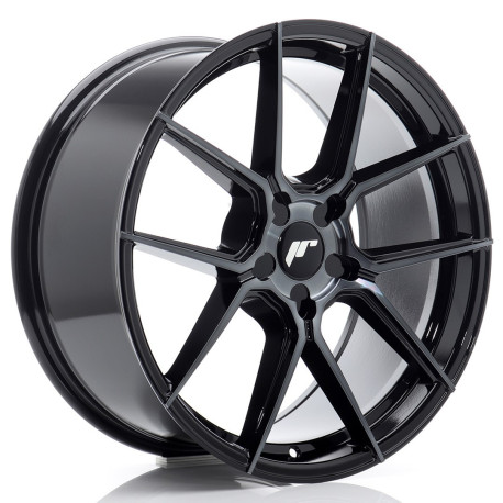 Aluminium wheels Japan Racing JR30 19x8,5 ET35 5x120 Black Machined | races-shop.com