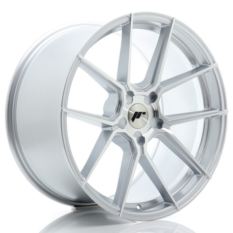 Aluminium wheels Japan Racing JR30 20x10 ET41 5x120 Silver Machined | races-shop.com