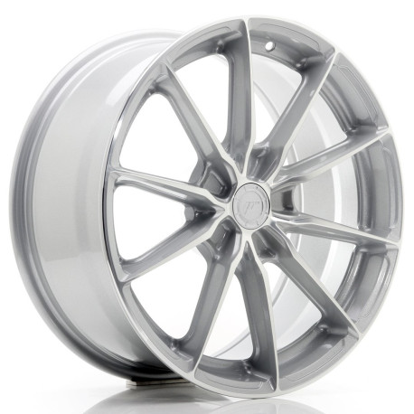 Aluminium wheels Japan Racing JR37 18x8 ET35 5x120 Silver Machined | races-shop.com
