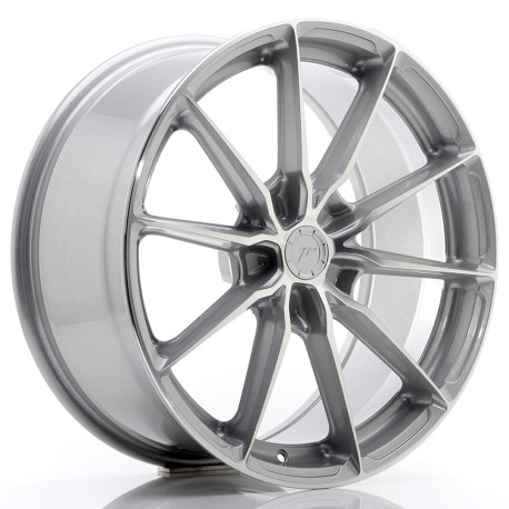 Aluminium wheels Japan Racing JR37 19x8,5 ET35 5x120 Silver Machined | races-shop.com