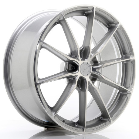 Aluminium wheels Japan Racing JR37 20x9 ET35 5x114,3 Silver Machined | races-shop.com