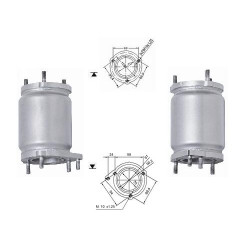 Magnaflow Catalytic Converter for CHEVROLET OPEL