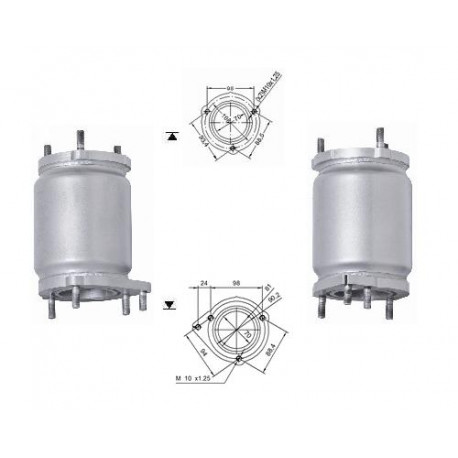 Direc fit CAT and DPF Magnaflow Magnaflow Catalytic Converter for CHEVROLET OPEL | races-shop.com