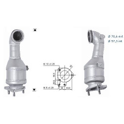 Magnaflow Catalytic Converter for CHEVROLET CHEVROLET