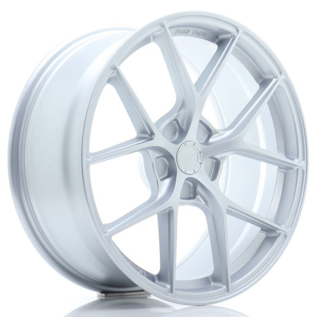 Aluminium wheels Japan Racing SL01 19x9 ET50 5x120 Matt Silver | races-shop.com