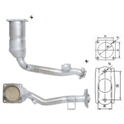 Magnaflow Catalytic Converter for CITROËN PEUGEOT