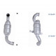 Direc fit CAT and DPF Magnaflow Magnaflow Catalytic Converter for CITROËN PEUGEOT | races-shop.com