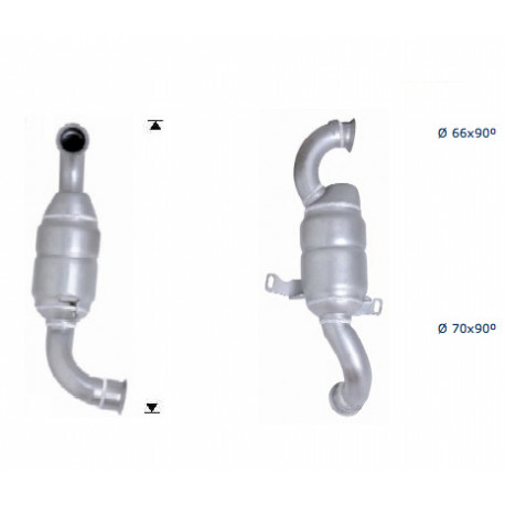 Direc fit CAT and DPF Magnaflow Magnaflow Catalytic Converter for CITROËN PEUGEOT | races-shop.com