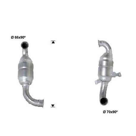 Direc fit CAT and DPF Magnaflow Magnaflow Catalytic Converter for CITROËN PEUGEOT | races-shop.com