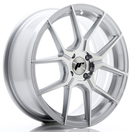 Aluminium wheels Japan Racing JR30 20x8,5 ET35 5x112 Silver Machined Face | races-shop.com