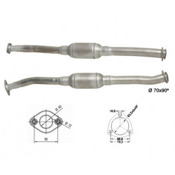 Magnaflow Catalytic Converter for CITROËN FIAT PEUGEOT