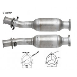 Magnaflow Catalytic Converter for CITROËN FIAT PEUGEOT