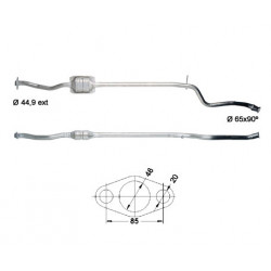 Magnaflow Catalytic Converter for CITROËN PEUGEOT