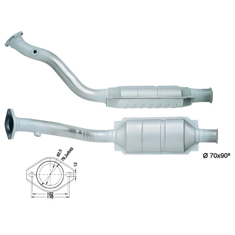 Direc fit CAT and DPF Magnaflow Magnaflow Catalytic Converter for CITROËN | races-shop.com