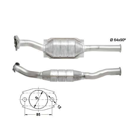 Direc fit CAT and DPF Magnaflow Magnaflow Catalytic Converter for CITROËN | races-shop.com