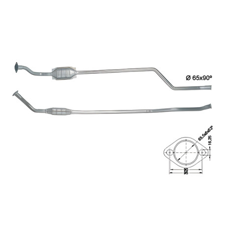 Direc fit CAT and DPF Magnaflow Magnaflow Catalytic Converter for CITROËN | races-shop.com
