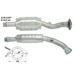 Magnaflow Catalytic Converter for CITROËN PEUGEOT