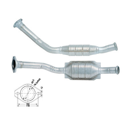 Direc fit CAT and DPF Magnaflow Magnaflow Catalytic Converter for CITROËN | races-shop.com