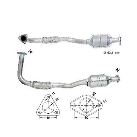 Direc fit CAT and DPF Magnaflow Magnaflow Catalytic Converter for DAIHATSU | races-shop.com