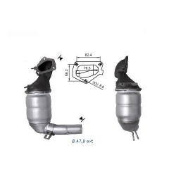 Magnaflow Catalytic Converter for FIAT LANCIA OPEL