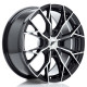 Aluminium wheels Japan Racing JR49 17x8 ET20-40 4H BLANK Gloss Black Machined Face | races-shop.com
