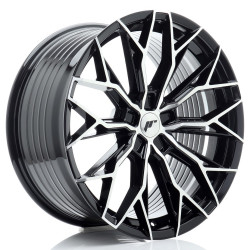 Japan Racing JR49 20x9 ET20-35 5H BLANK Gloss Black Machined Face