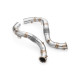 Down pipes and dump pipes Downpipe for BMW M5 F90 | races-shop.com