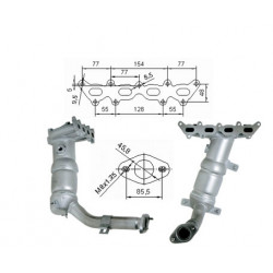 Magnaflow Catalytic Converter for FIAT