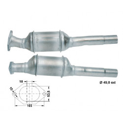 Magnaflow Catalytic Converter for FIAT
