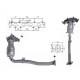 Direc fit CAT and DPF Magnaflow Magnaflow Catalytic Converter for FIAT | races-shop.com