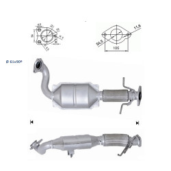 Magnaflow Catalytic Converter for FORD FORD
