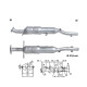Direc fit CAT and DPF Magnaflow Magnaflow Catalytic Converter for FORD | races-shop.com