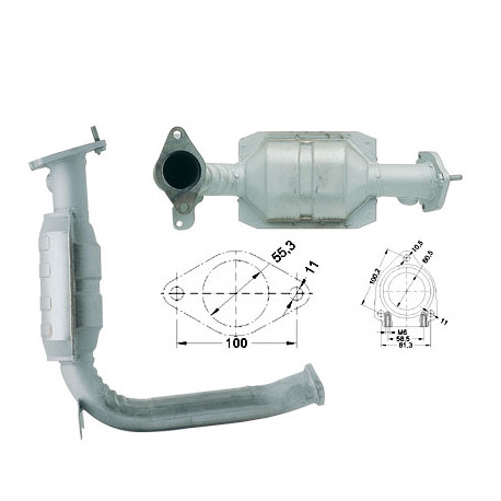 CAT FOR FORD 1087152 OEM QUALITY CATALYTIC CONVERTER