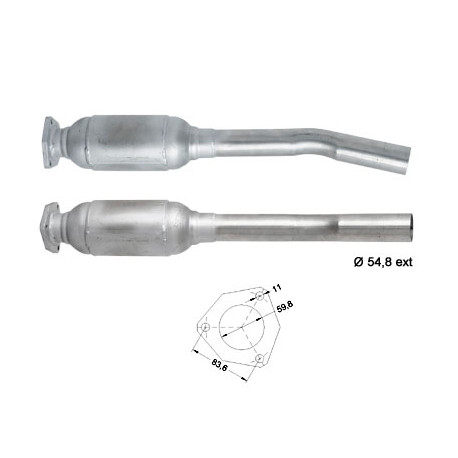 Direc fit CAT and DPF Magnaflow Magnaflow Catalytic Converter for FORD | races-shop.com