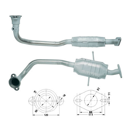 Direc fit CAT and DPF Magnaflow Magnaflow Catalytic Converter for FORD | races-shop.com
