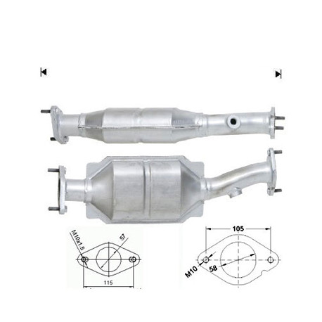 Direc fit CAT and DPF Magnaflow Magnaflow Catalytic Converter for FORD | races-shop.com