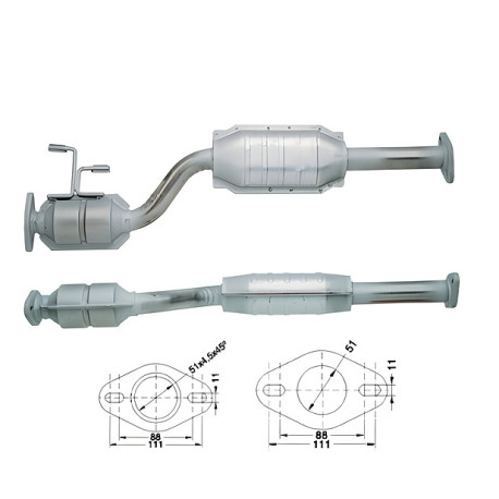 Direc fit CAT and DPF Magnaflow Magnaflow Catalytic Converter for FORD | races-shop.com