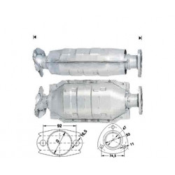 Magnaflow Catalytic Converter for HONDA