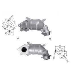 Magnaflow Catalytic Converter for HONDA