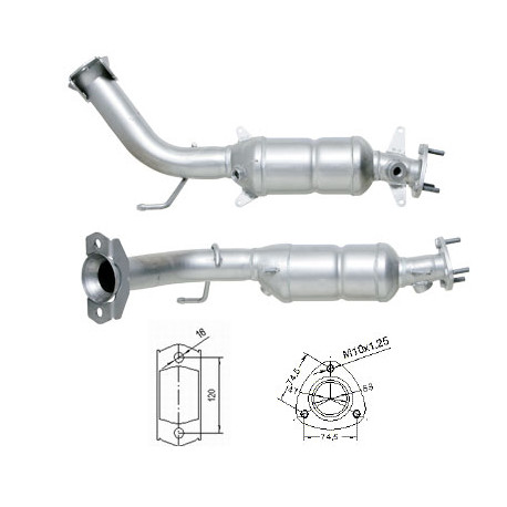 Direc fit CAT and DPF Magnaflow Magnaflow Catalytic Converter for HONDA | races-shop.com