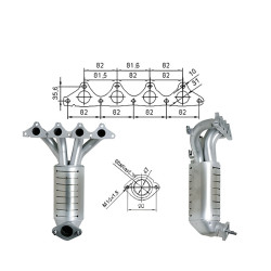 Magnaflow Catalytic Converter for HYUNDAI
